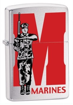 Marines, harjatud kroom tulemasin