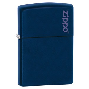  Navy mattsinine Zippo tulemasin Zippo Logoga