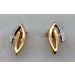 Kuldkõrvarõngad-585 br 0,02ct/2/    2,00g