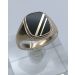 Kuldklotsersõrmus-585 onyx.tr 5.67g