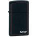 Zippo tulemasin slim black/z-brdr