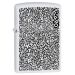 Zippo tulemasin, pf20 zl scattered letters design