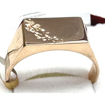 Kuld-585 klotsersõrmus 5.90g