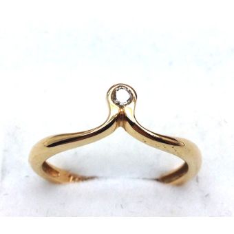 Kuld-585 kihlasõrmus 1,60g