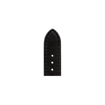 Di-modell softina nahkkellarihm must 20mm kullatud pannal