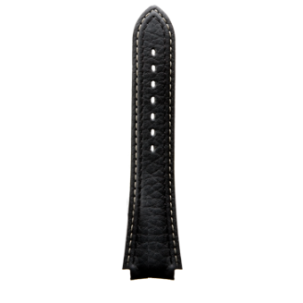 Pilot nahkkellarihm must 24mm