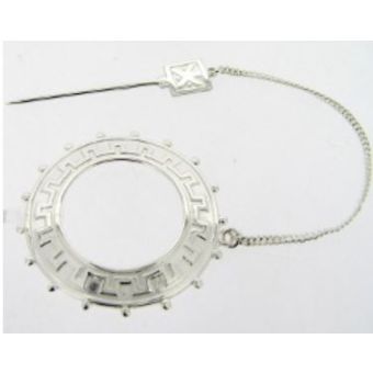 Hõbe-925 sõlg ketiga 3,90g