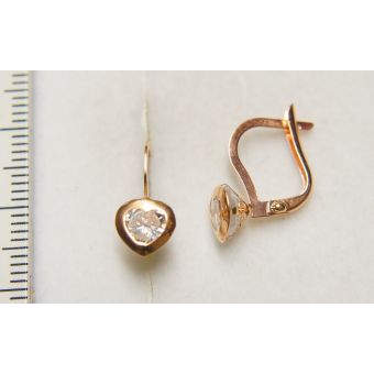 Kuldkõrvarõngad-585 1,66g