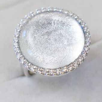 Hõbesõrmus hsr-925/cz-klaas/hõvbe/roodium 7,19g