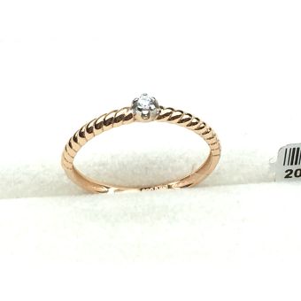 Kuld-585 kihlasõrmus 1,01g