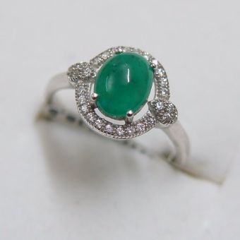 Hõbesõrmus-925/eme 2.19g