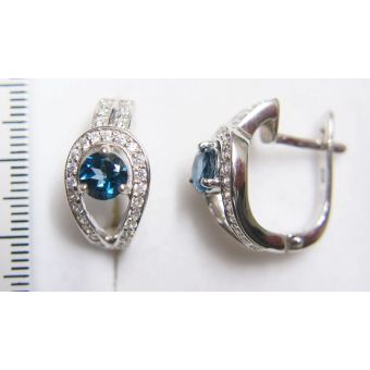 Hõbekõrvarõngad-925/lbt 7,46g