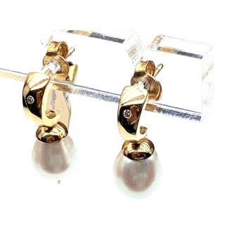 Kuldkõrvarõngad-585 2,80g