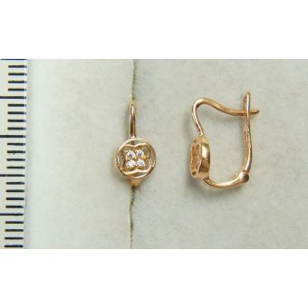 Kuldkõrvarõngad-585 0,99g