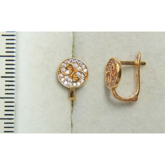 Kuldkõrvarõngad-585 inglise 1,53g