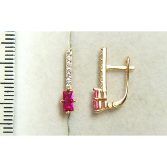 Kuldkõrvarõngad-585 inglise 1.33g