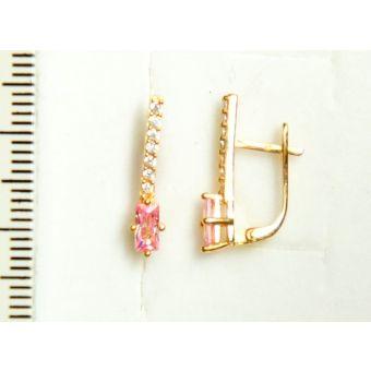 Kuldkõrvarõngad-585 inglise 1.37g