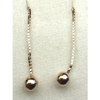 Kuldkõrvarõngad-585 0,20g