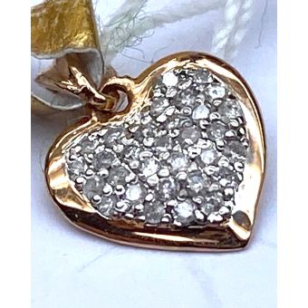 Kuldripats-585 br.0,09ct.037g