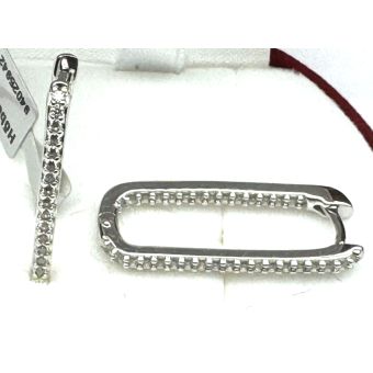 Hõbe-925 Cz kõrvarõngad 4,80g