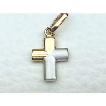 Kuldripats-585 valgest ja kollasest kullast 0,40 g