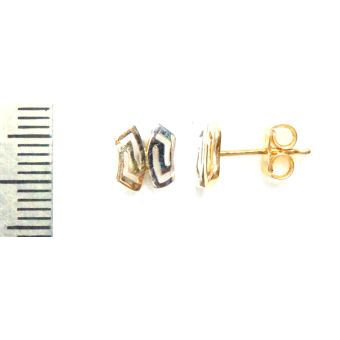 Kuldkõrvarõngad-585 butterfly 0.94g