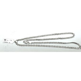 Hõbekett-925/Roodium 7,77g