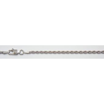 Hõbekett-925/roodium 8,90g