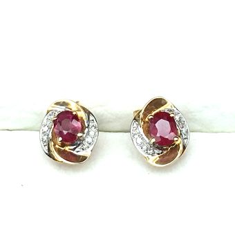 Kuldkõrvarõngad-585 1,10g