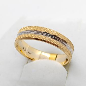 Kuld-585 abielusõrmus 6,98g