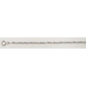 Hõbekett-925/roodium 2,91g