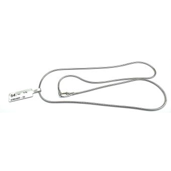 Hõbekett-925/Roodium 8.90g
