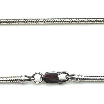 Hõbekett-925/roodium 15.87g