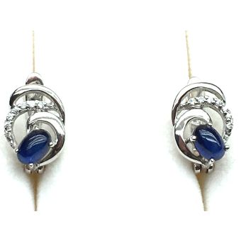 Hõbekõrvarõngad-925/s.saf 3,98g