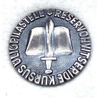 Reservohvitseride kursus hõbe-925 16 mm