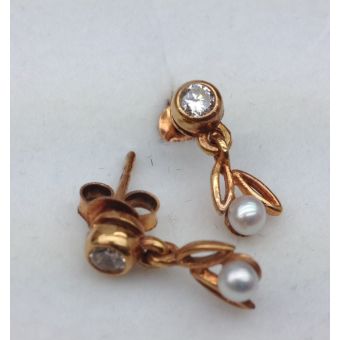 Kuldkõrvarõngad-585 1,90g