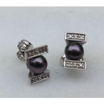 Kuldkõrvarõngad-585 br/0,05 pärl 1,70g