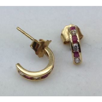 Kuldkõrvarõngad-585 1,30g