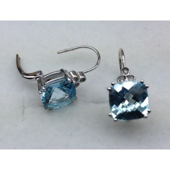 Kuldkõrvarõngad-585 br.0,04ct top.4,5ct 2,70g