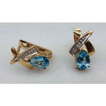 Kuldkõrvarõngad-585 3,60g