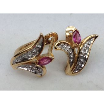 Kuldkõrvarõngad-585 2,80g