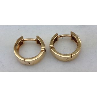 Kuldkõrvarõngad-585 br/0,048ct 2,32g