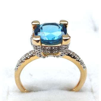 Kuldsõrmus-585 b.0,02ct t.2,25ct 3,60g