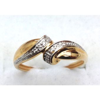 Kuldsõrmus-585 br/0,02 2,20g