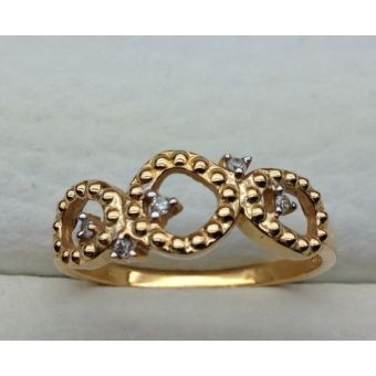 Kuldsõrmus 585 br 0/04 2,20g