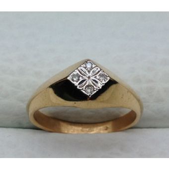 Klotser kuldsõrmus-585 2,60g