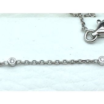 Kuldkett-585 valge kuld br 0/06 2,53g