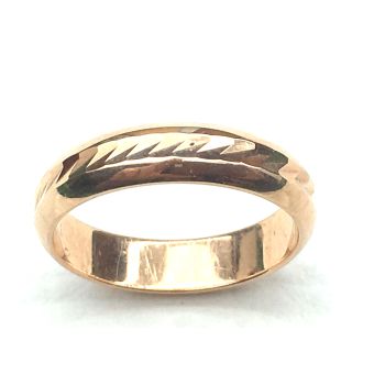 Kuld-585 abielusõrmus 3,73g