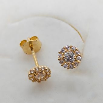 Kuldkõrvarõngad-585 0.50g