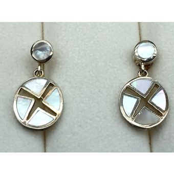 Hõbekõrvarõngad-925 ovaal 4,40g